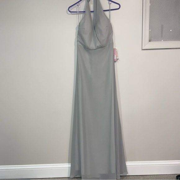 NWT Birdy Gray Mona Convertible Gown in Dove Gray Medium - Picture 3 of 6